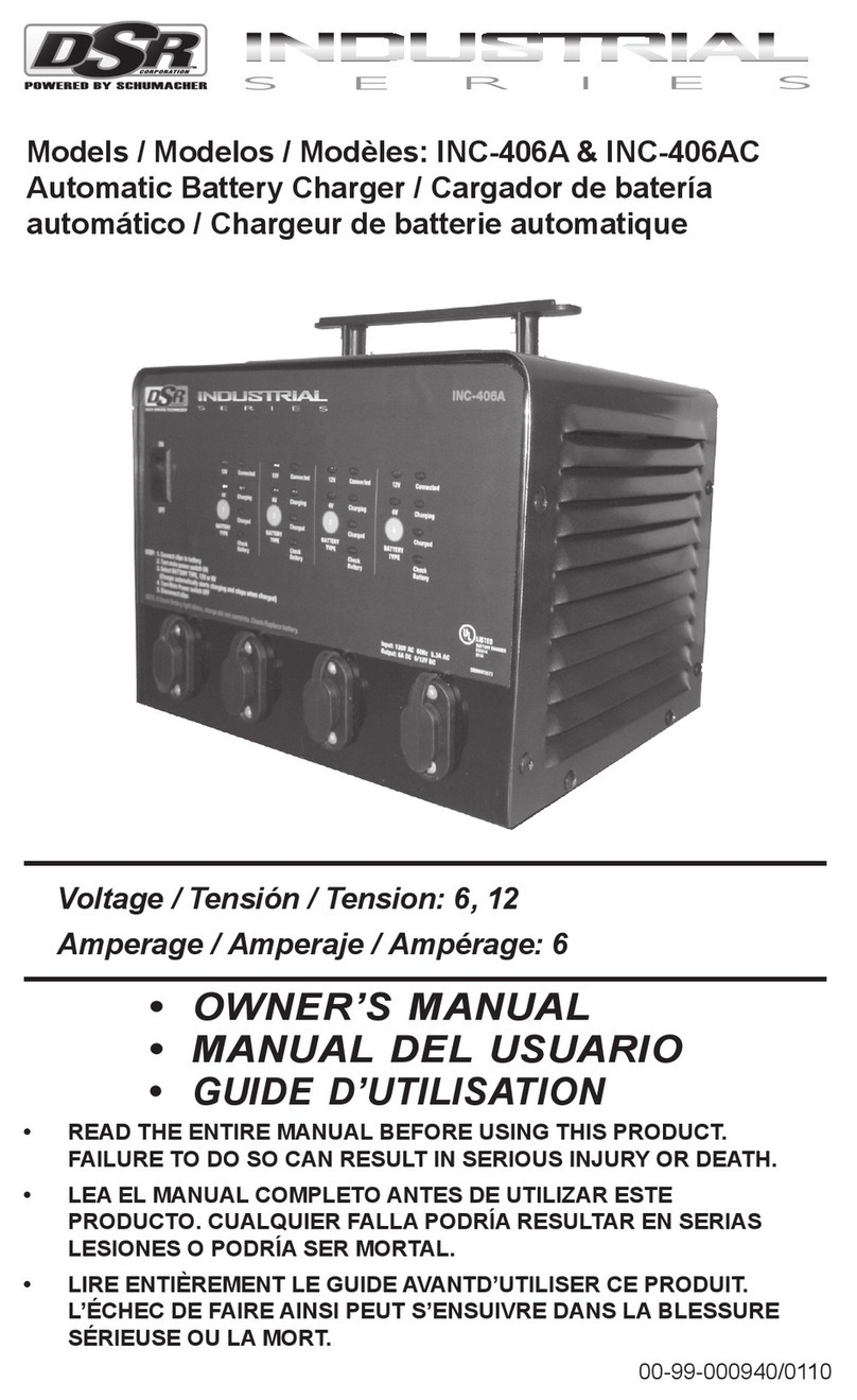 Schumacher 00-99-000940-0110 User manual