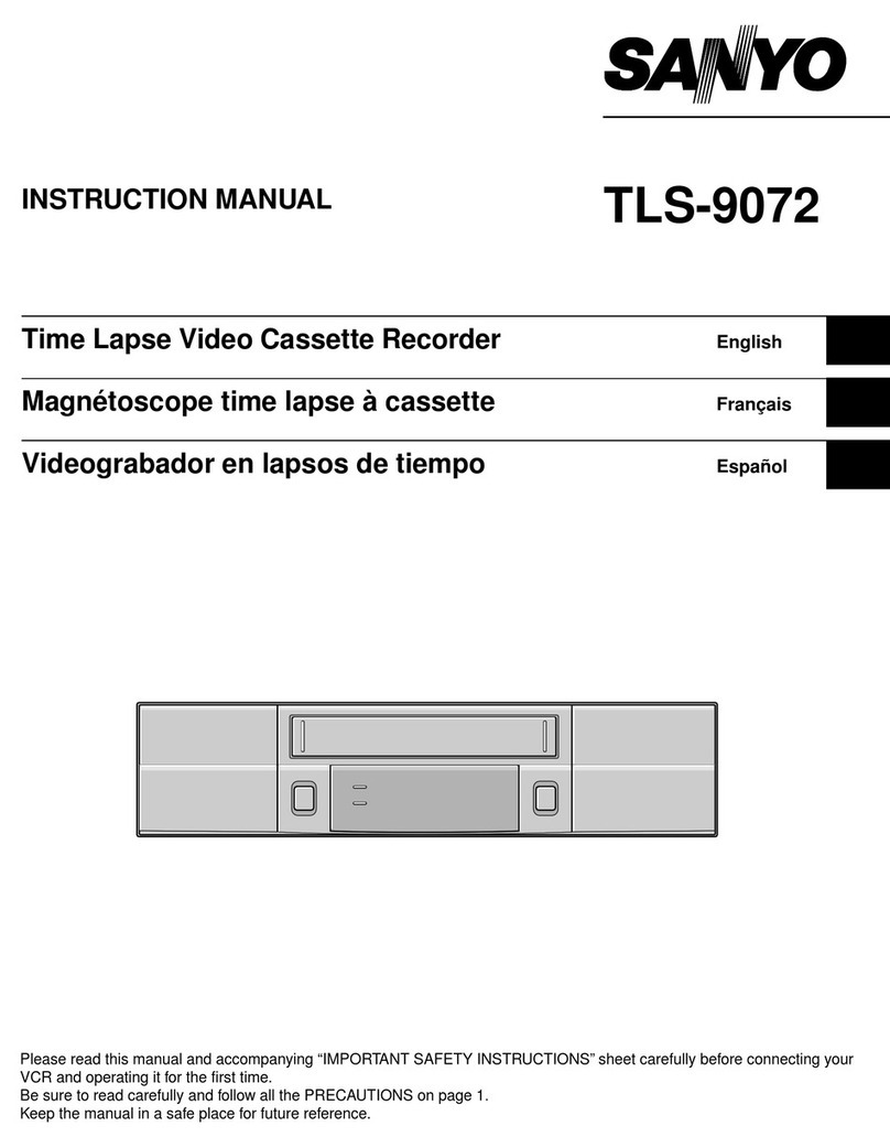 Sanyo TLS-9072 User manual