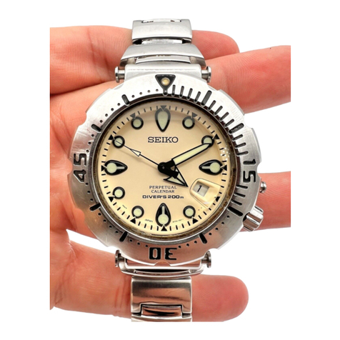 Seiko 8F35 User manual