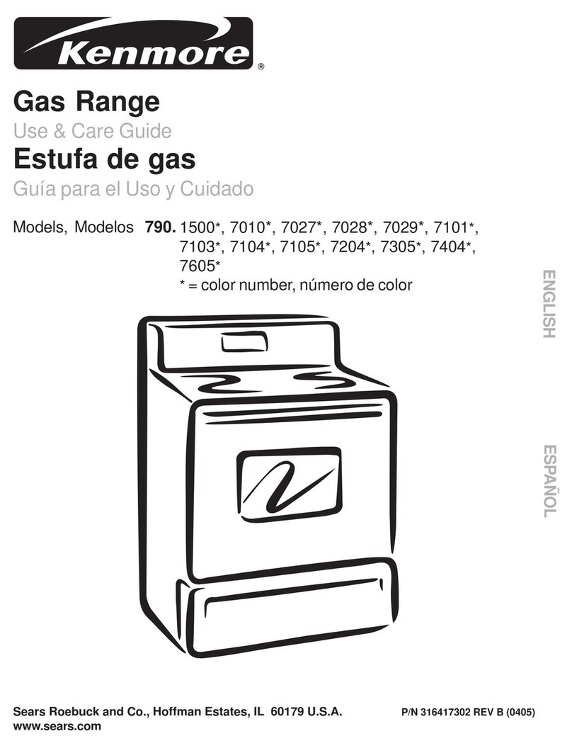 Kenmore Lifestyler EXPANSE 1500 User manual