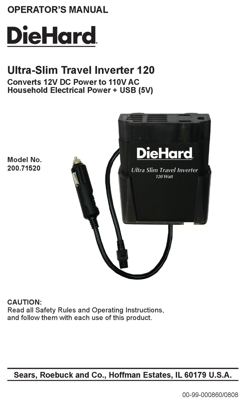 DieHard DieHard 200.71520 Operator's manual