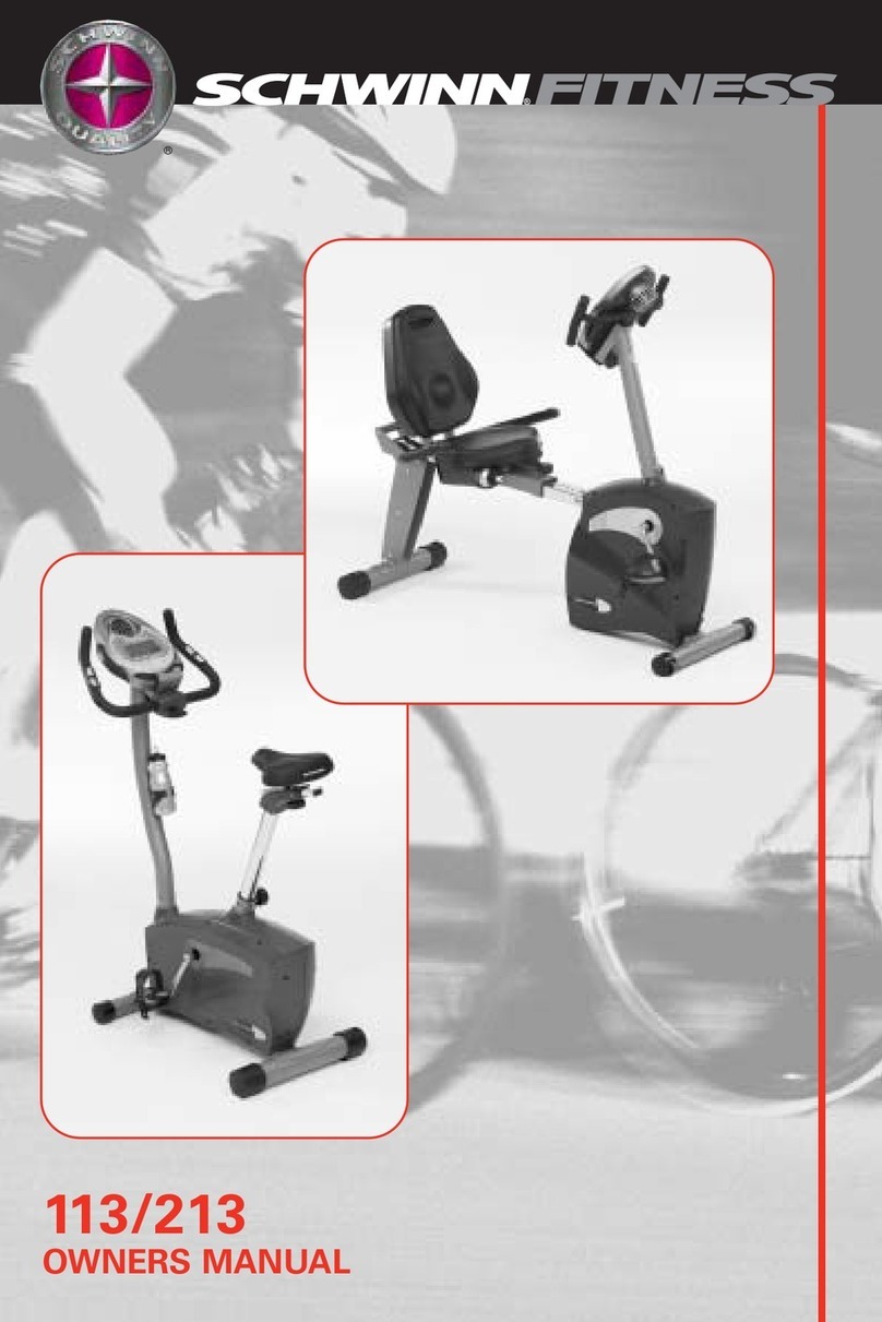 Schwinn 113/213 owner's manual