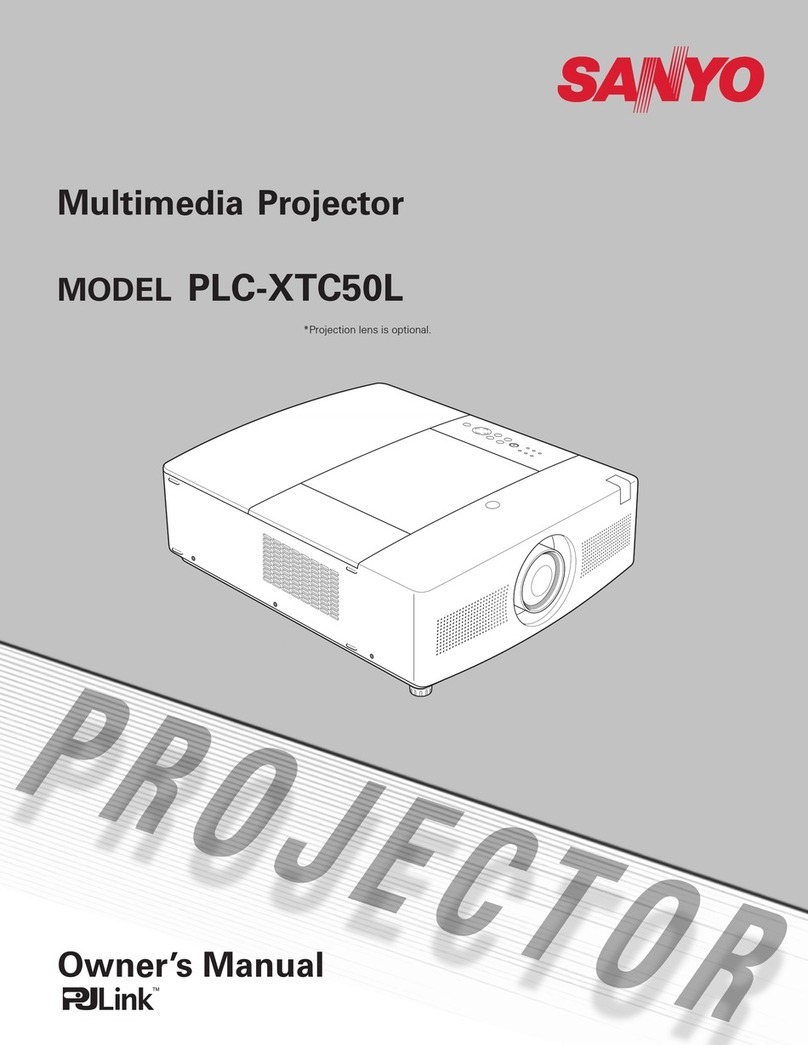 Sanyo PLC-XTC50L owner's manual