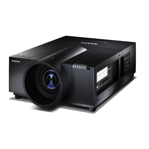 Sanyo PLC-XF71 User manual