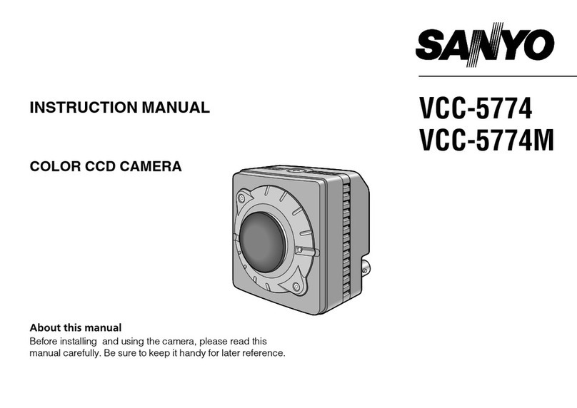 Sanyo VCC-5774 instruction manual Sanyo VCC-5774 instruction manual