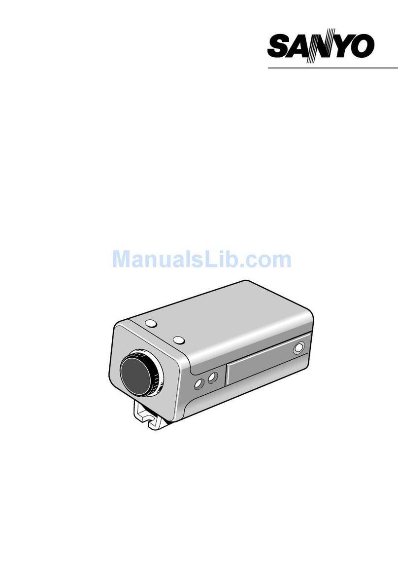 Sanyo VCC-3912 User manual