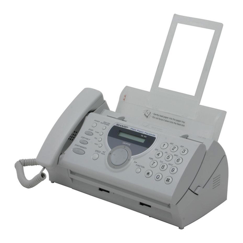 Sharp UX-P115 Operation manual