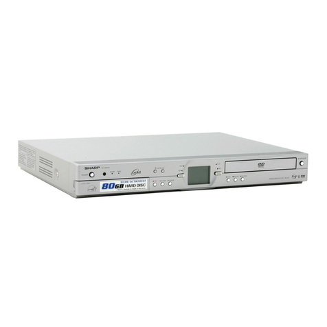 Sharp DV-HR300U User manual