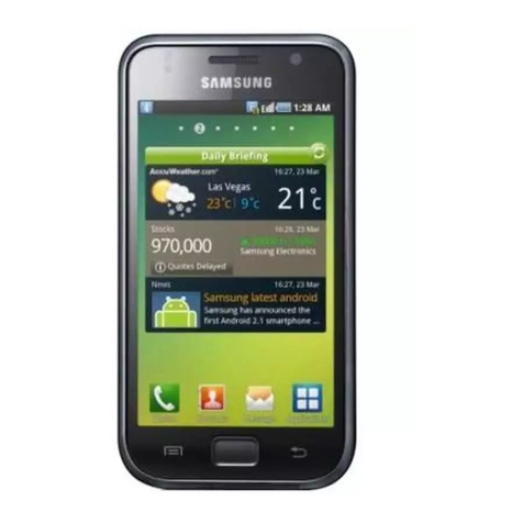 Samsung GALAXY S GT-I9000 User manual