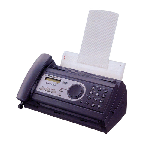 Sharp UX-P400 User manual