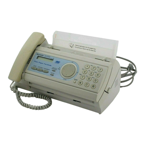 Sharp UX-P200 User manual