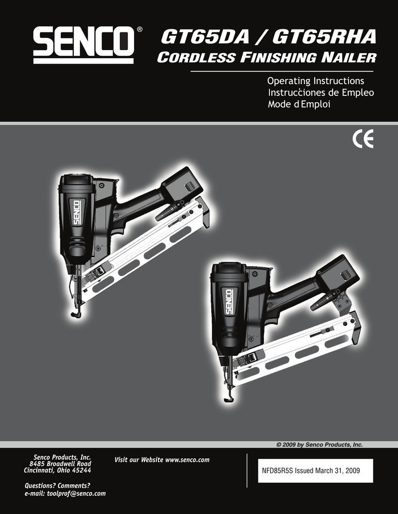 Senco GT65DA operating instructions