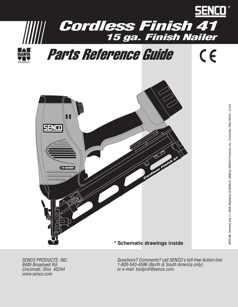 Senco 41 Parts reference guide