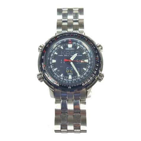 Seiko H023 instructions