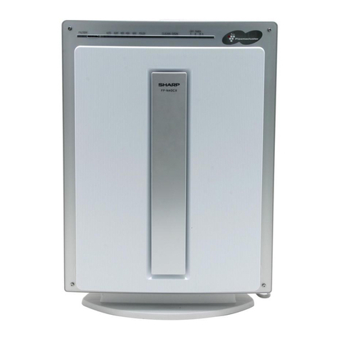 Sharp FP-N40CX - Plasmacluster Ion Air Purifier User manual