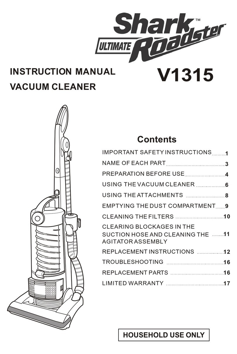Shark Ultimate Roadster V1315 User manual