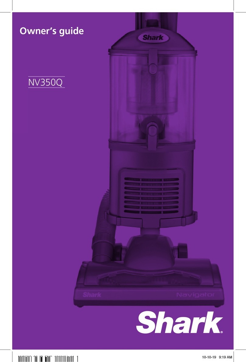 Shark NV350Q owner's guide