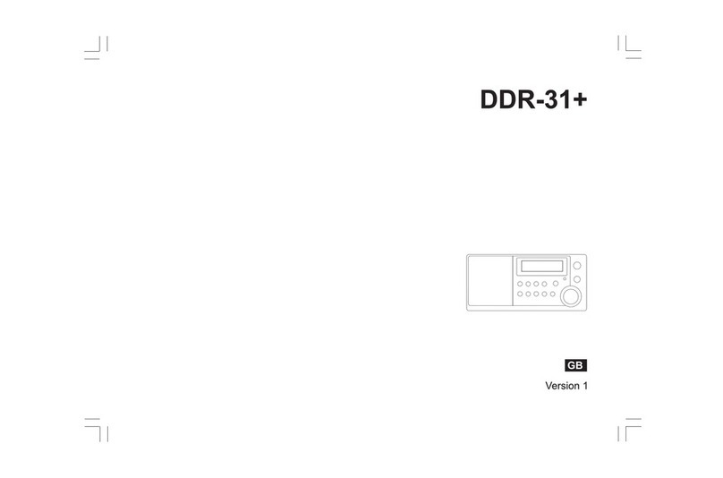Sangean DDR-31+ user manual