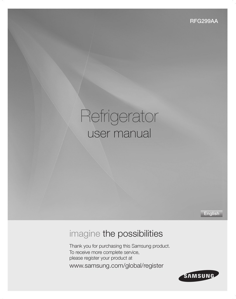 Samsung RFG299AA series User manual