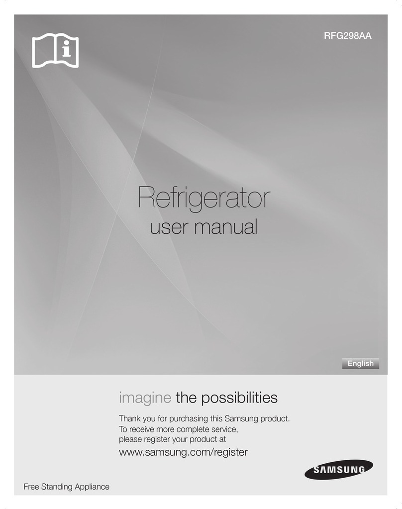 Samsung RFG298AARS User manual