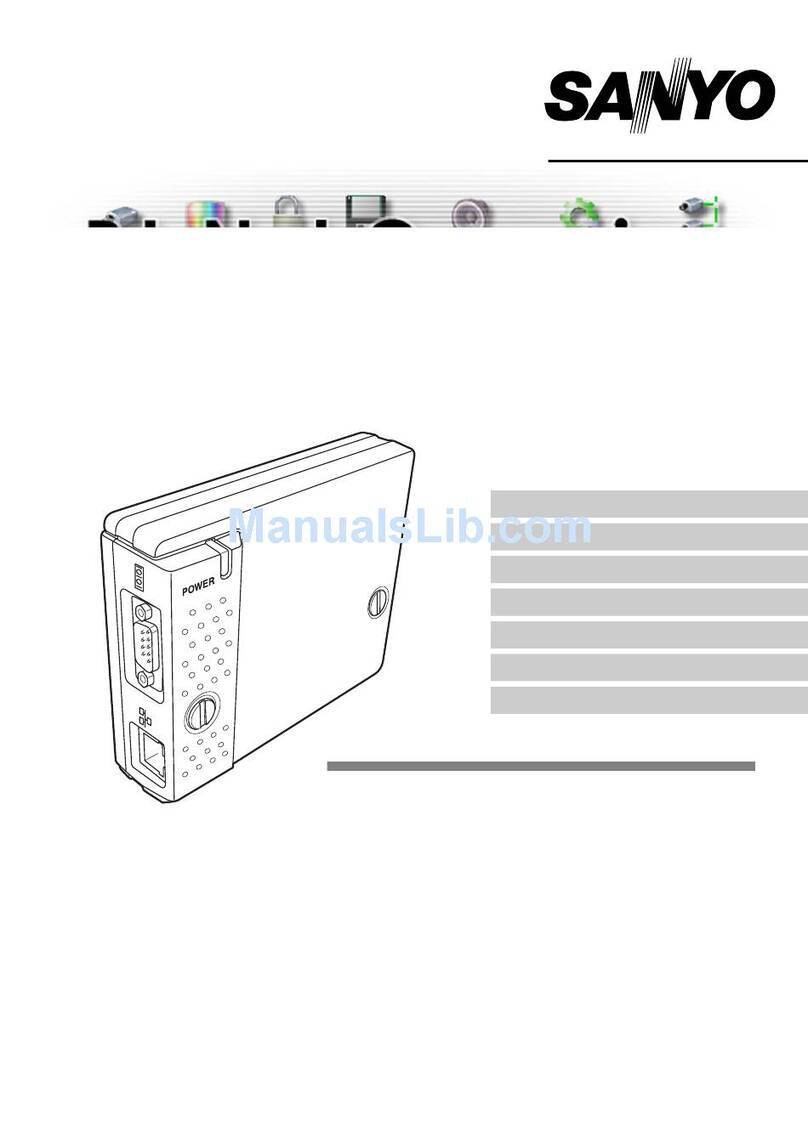 Sanyo POA-PN01A owner's manual