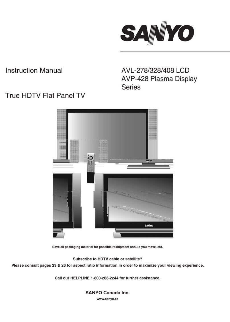 Sanyo AVL-278 User manual