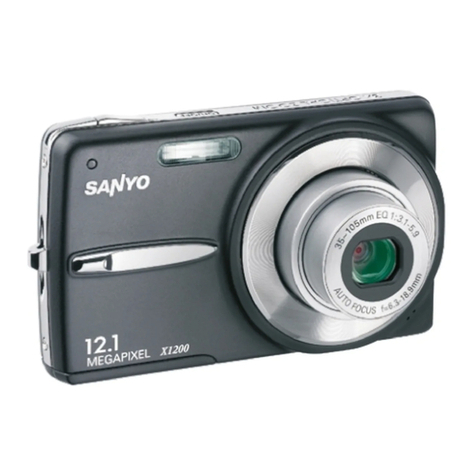 Sanyo VPC-X1200 User manual