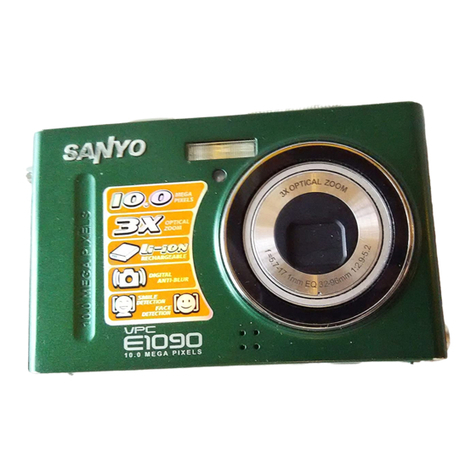 Sanyo VPC-E1090 User manual