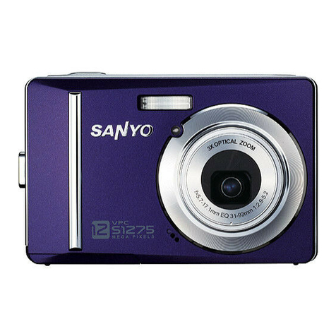Sanyo VPC-S1275 User manual