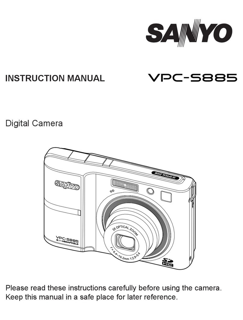Sanyo VPC-S885 User manual