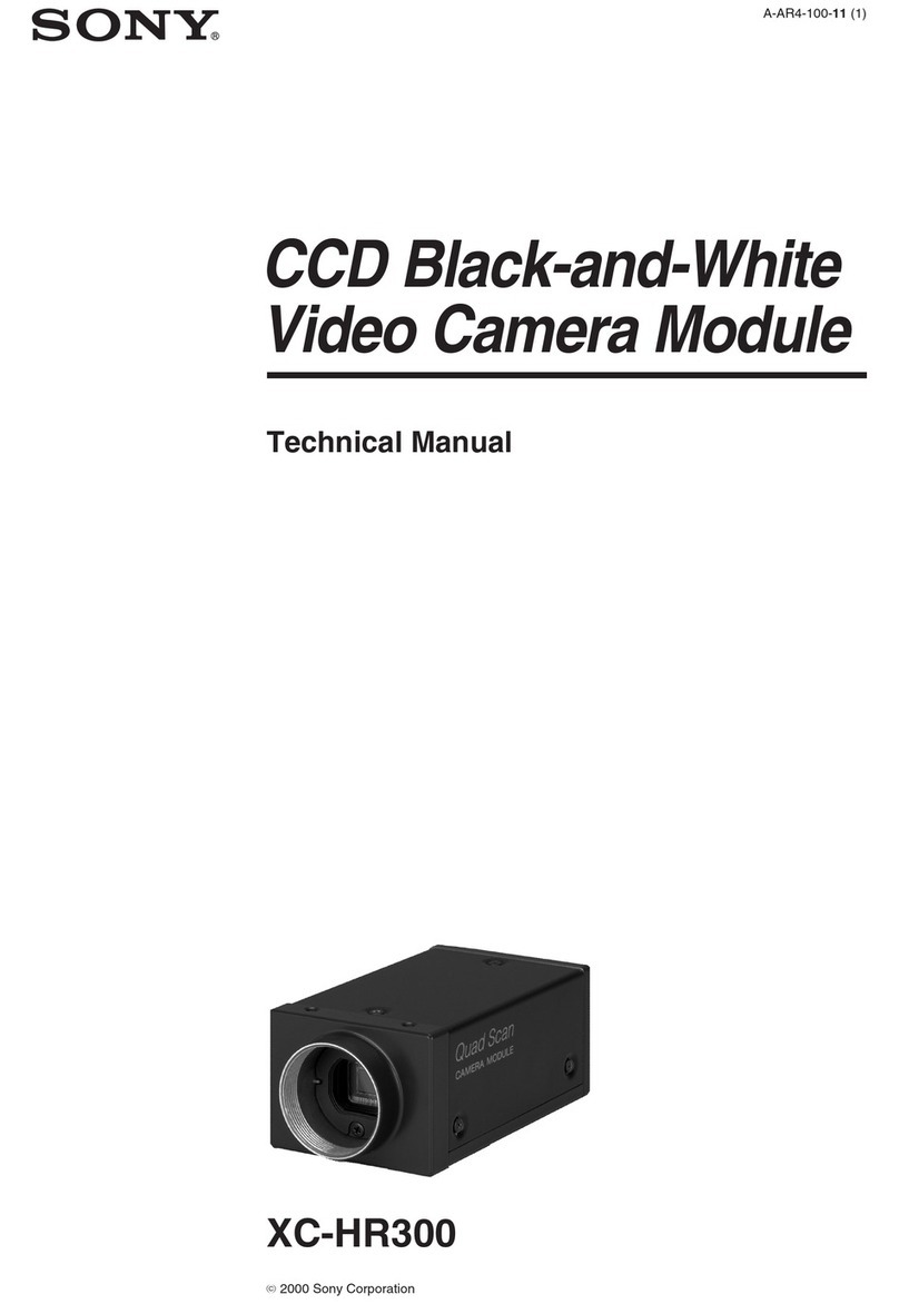 Sony XC-HR300 Technical manual