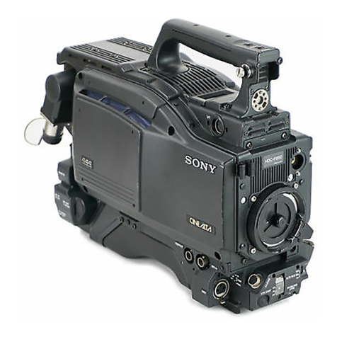 Sony HDC-F950 User manual