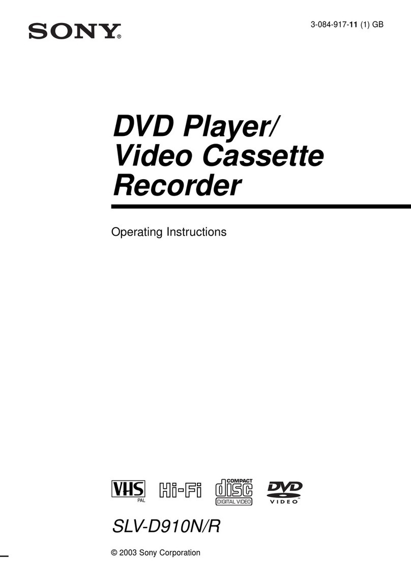 Sony SLV-D910N/R User manual