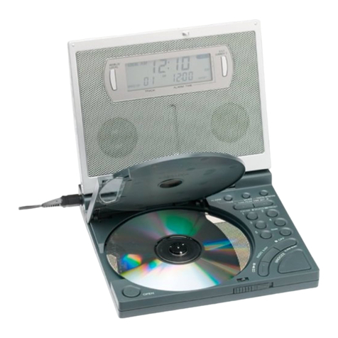 Sony Walkman ICF-CD2000 User manual