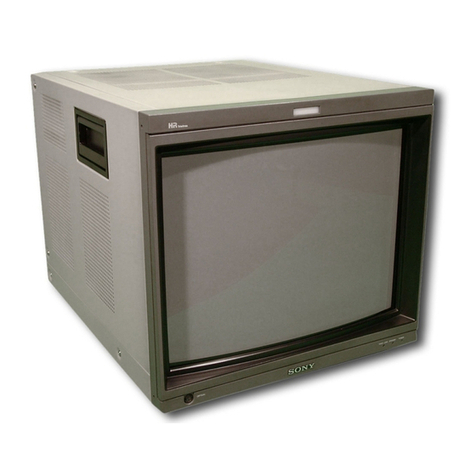 Sony TRINITRON BVM-20F1U User manual