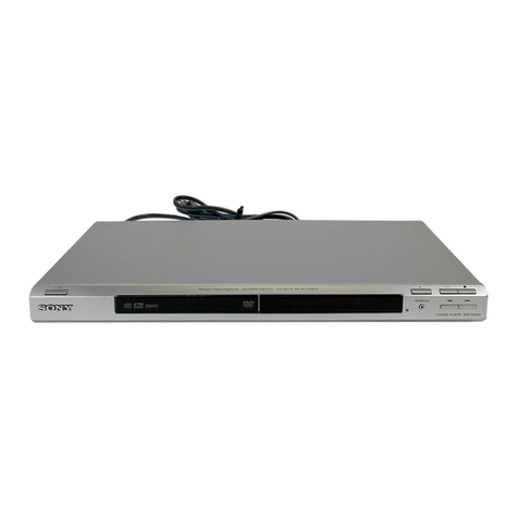 Sony DVP-NS55P - Single Disc DVD Player User manual
