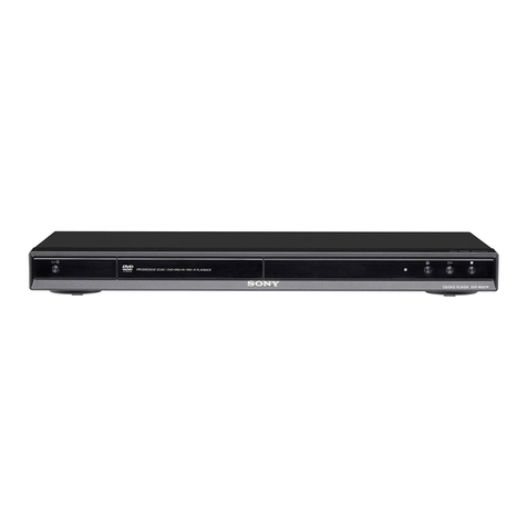 Sony DVP-NS57P - Cd/dvd Player User manual