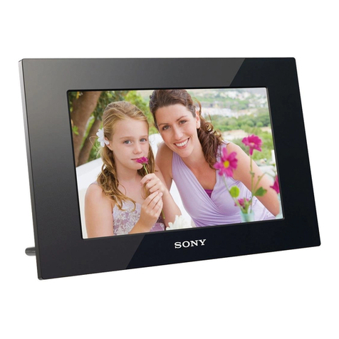 Sony S-Frame DPF-D1010 User manual