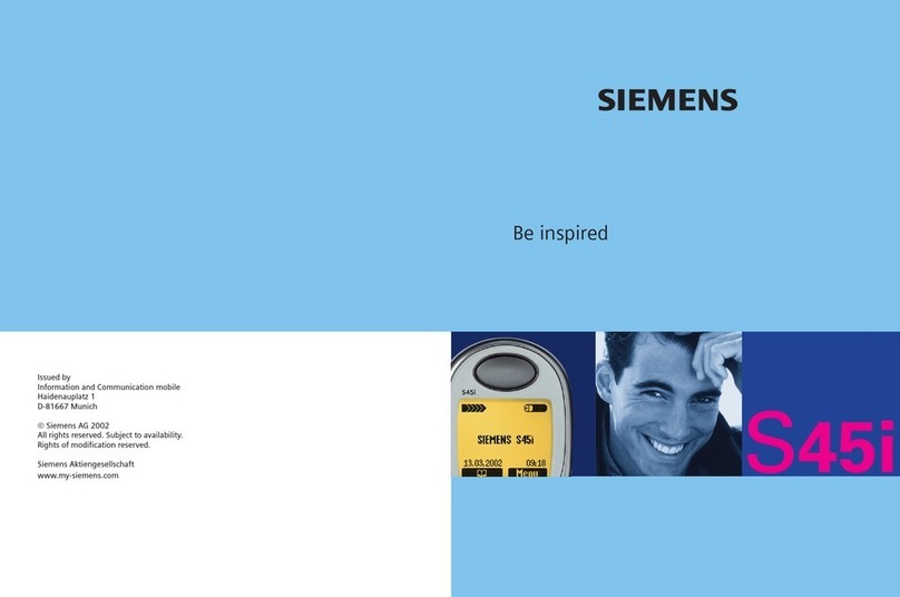 Siemens S45i user guide