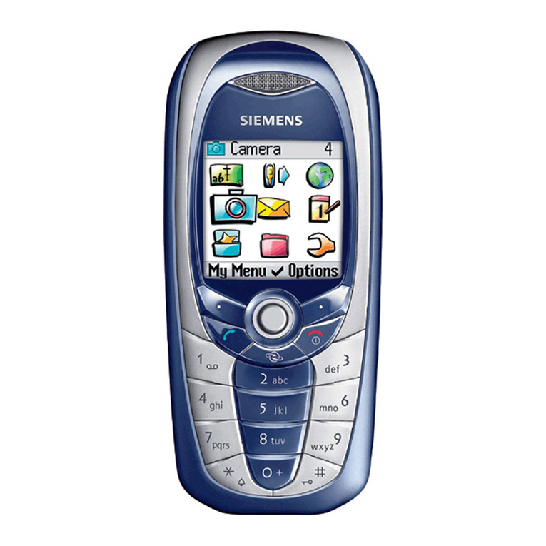 Siemens C65 User manual Siemens C65 User manual