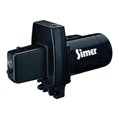 Simer 2.81E+01 owner's manual