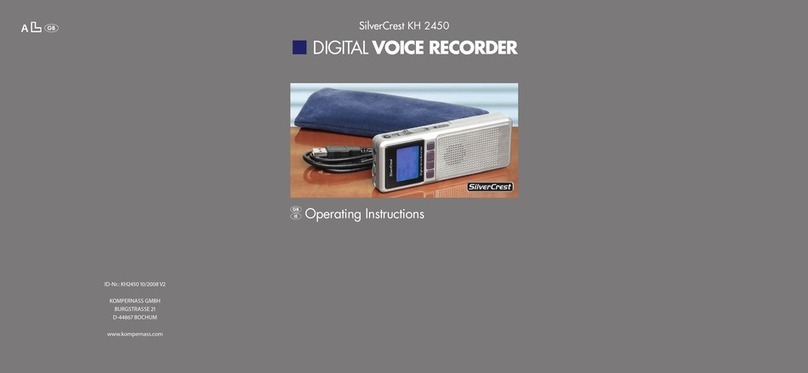 Silvercrest KH 2450 User manual