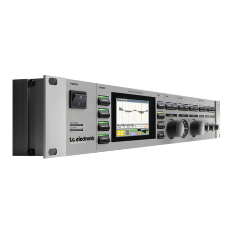 TC Electronic EQ Station Operation manual