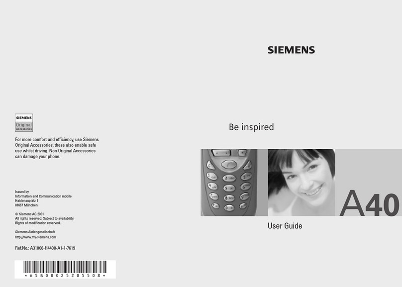 Siemens Milltronics A-40 User manual Siemens Milltronics A-40 User manual