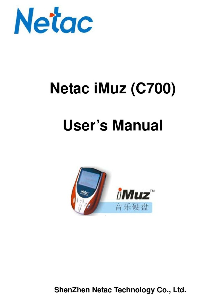 Netac iMuz C700 user manual