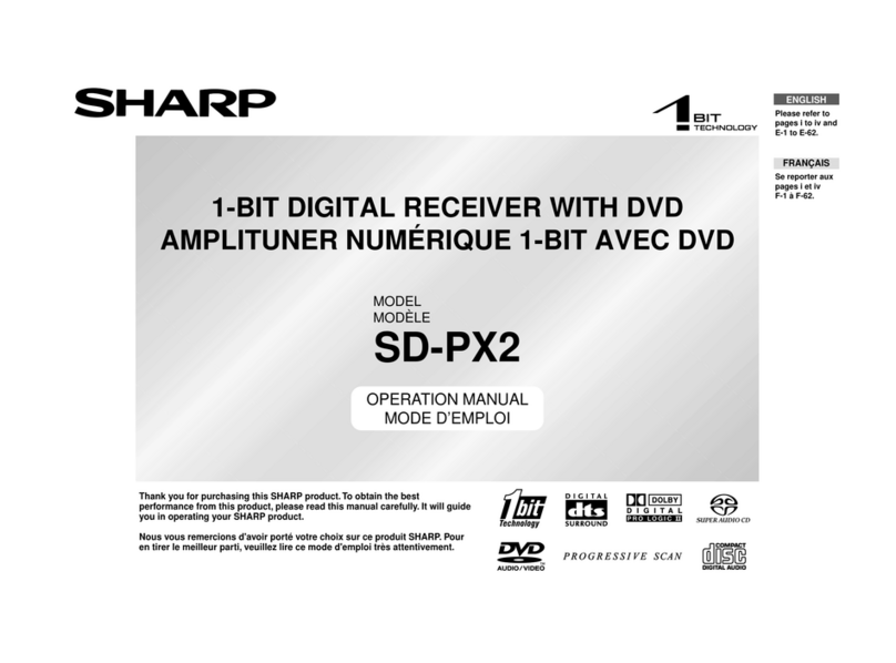 Sharp SD-PX2 User manual Sharp SD-PX2 User manual