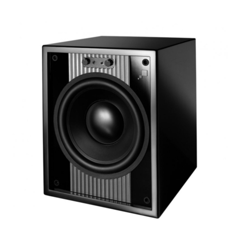 Sonance Cinema Series SUB 12-250 instruction manual