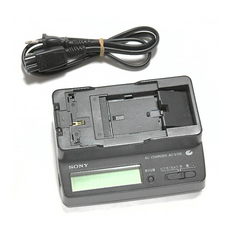 Sony AC V700A Operating instructions manual