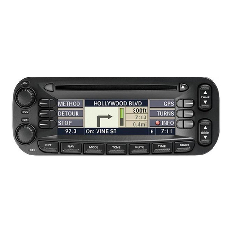 Harman Chrysler Radio Navigation System RB4 user manual Harman Chrysler Radio Navigation System RB4 user manual