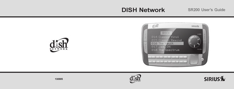 Dish Network SR200 User manual